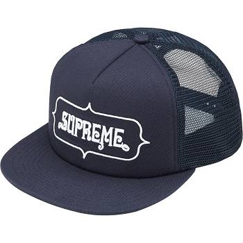 Sombreros Supreme Highest Mesh Back 5-Panel Azul Marino | CO459TV