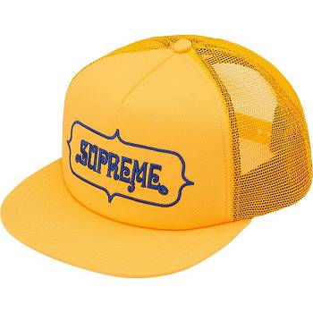 Sombreros Supreme Highest Mesh Back 5-Panel Amarillo | CO460YU