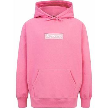 Sudadera Con Capucha Supreme Box Logo Rosas | CO104FM