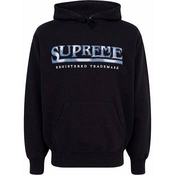 Sudadera Con Capucha Supreme Logo Embroide Negras | CO118WY