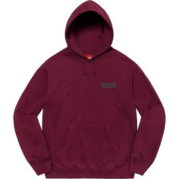 Sudaderas Supreme Fiend Encapuchado Burdeos | CO301EX