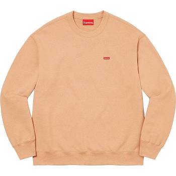 Sudaderas Supreme Small Box Crewneck Naranjas | CO306IS