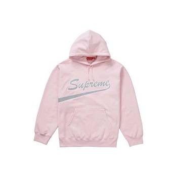 Sudaderas Supreme Tail Encapuchado Rosas | CO333OR