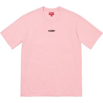 Suéteres Supreme Oval Logo S/S Top Rosas | CO256PQ