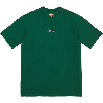 Suéteres Supreme Oval Logo S/S Top Verde | CO255OR